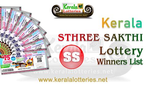 Sthree Sakthi Lottery Results .